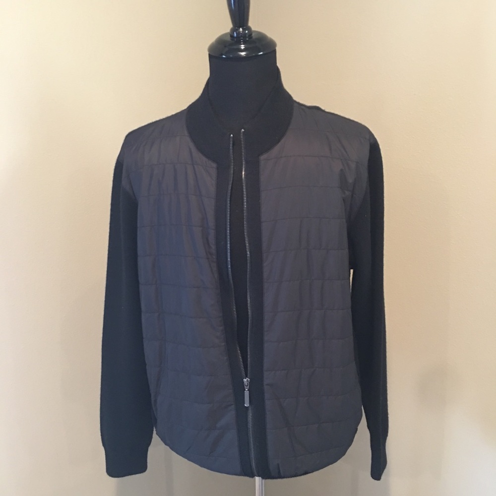 Full zip sweater jacket